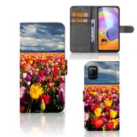 Samsung Galaxy A31 Hoesje Tulpen - thumbnail