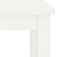 Nachtkastje 35x30x47 cm massief grenenhout wit - thumbnail