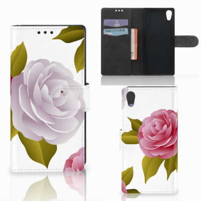 Sony Xperia XA1 Hoesje Roses Sony Xperia XA1 Hoesje Roses