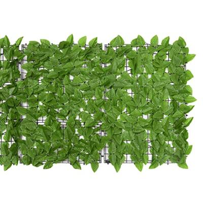 VidaXL Balkonscherm met groene bladeren 600x75 cm VidaXL Balkonscherm met groene bladeren 600x75 cm