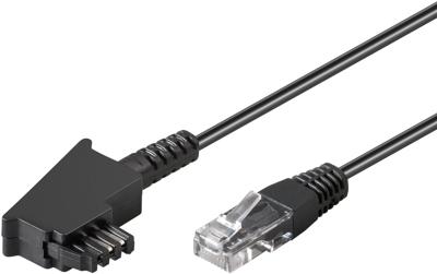 Goobay 51234 TAE-F naar RJ45-kabel voor DSL/ADSL/VDSL-router