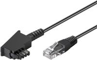 Goobay 51234 TAE-F naar RJ45-kabel voor DSL/ADSL/VDSL-router - thumbnail