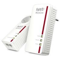 FRITZ! FRITZ!Powerline 1260 WLAN Set Powerline WiFi netwerkkit 20002795 1200 MBit/s - thumbnail