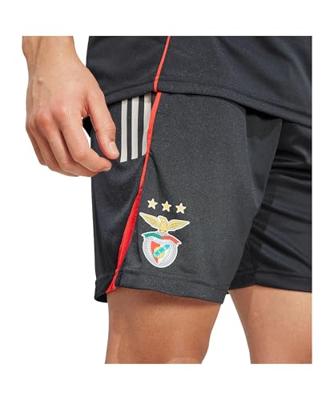 adidas Benfica Trainingsbroekje 2025-2026 Zwart Wit Rood
