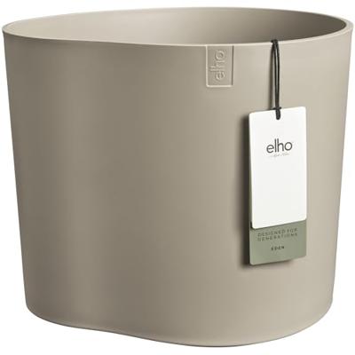 Elho Eden 35 - Grijs - L 36 x B 32 x H 32 cm - Binnen en Buiten - 100% gerecycled