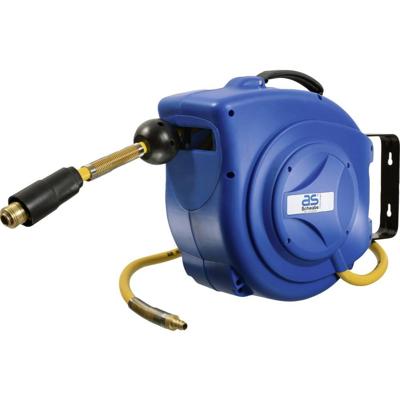 AS Schwabe 12612 Pneumatische slanghaspel 10 m 12 bar Muurbevestiging