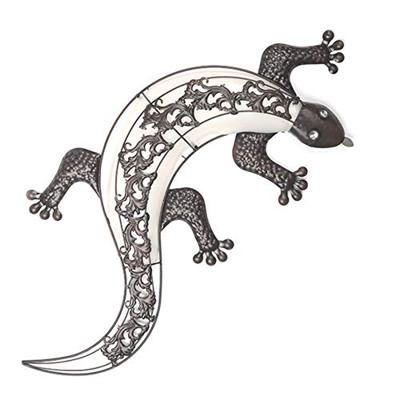 HI Tuinwandlamp Solar Gecko LED