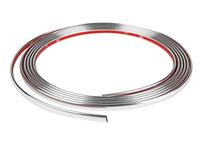 Eufab Chromen sierstrip, universeel, 3 m x 7 mm (l x b) 3 m x 7 mm - thumbnail