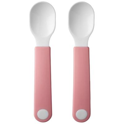 Mepal oefenlepel mio set van 2 deep pink
