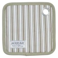 Jackies Bay Pannenlap 20x20 cm Cement - thumbnail