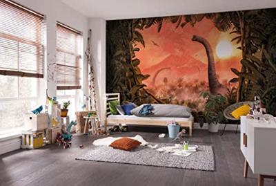 Komar Into Adventure Fotobehang Brachiosaurus Panorama - IAX10-0021