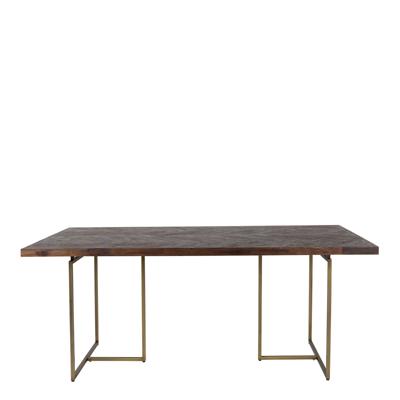 Dutchbone Eettafel 'Class' Antique Brass, 180 x 90cm Dutchbone Eettafel 'Class' Antique Brass, 180 x 90cm