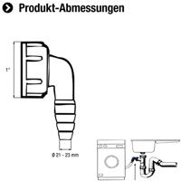 Cornat Hoek-Verbinding Kunststof 90Gr Gr - TEC356394R - thumbnail
