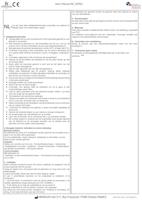 Toiletstoel blauw vast - thumbnail