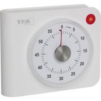 TFA Dostmann Elektronischer Timer Timer Wit Analoog - thumbnail