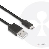 club3D CAC-1408 USB-kabel USB 3.2 Gen1 USB-A stekker, USB-micro-A stekker 1.00 m Zwart - thumbnail