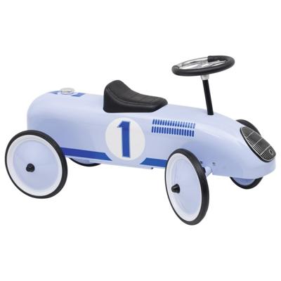 Goki blauwe loopauto
