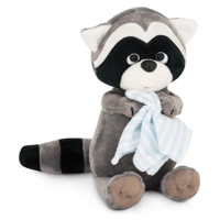 Orange Toys knuffel wasbeer met handdoek - thumbnail