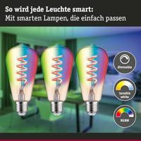 29164 Paulmann Home LED-lamp E27 Energielabel: G (A - G) 6.3 W RGBW Goud - thumbnail