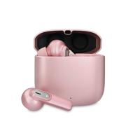 KSIX Spark Draadloze hoofdtelefoon met Bluetooth 5.2 en ruisonderdrukking, hoofdtelefoon met lossless HD-geluid en dual-microfoon voor oproepen, sport en muziek, roze - thumbnail