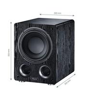 Magnat: Alpha RS 8 Actieve Subwoofer - Zwart - thumbnail