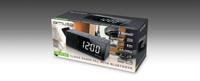 Muse M-172 BT Klokradio met Bluetooth, USB-poort en oplaadfunctie (Bluetooth, NFC, USB, AUX-in, PLL FM-radio, LED-display, 20 zendergeheugen, slaap, snooze) zwart - thumbnail