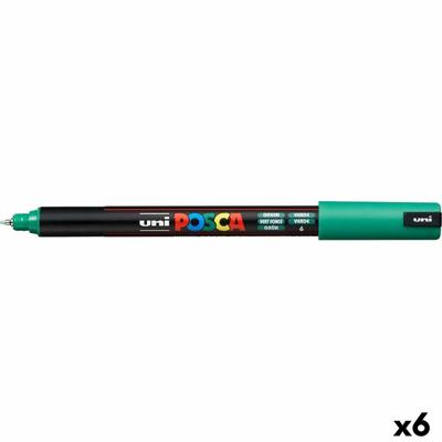 Markeerstift POSCA PC-1MR Groen (6 Stuks)