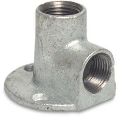 Mega Muurplaat 3/4" nr.471 verzinkt