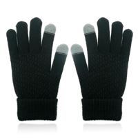 LGT JWLS Dames Touchscreen Handschoenen in Zwart - thumbnail