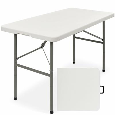 Klaptafel draagbare kunststof binnenruimte outdoor picknick party dining kampeertafel, 4 inch