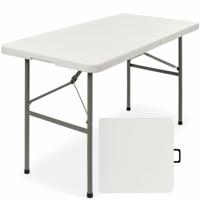 Klaptafel draagbare kunststof binnenruimte outdoor picknick party dining kampeertafel, 4 inch - thumbnail