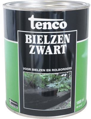 Bielzen zwart 2,5l verf/beits Tenco - Tenco