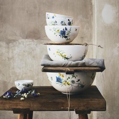 ROSENTHAL - Brillance Fleurs des Alpes - Saladeschaal 26cm 4,00l