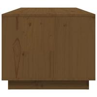 Salontafel 100x50x41 cm massief grenenhout honingbruin - thumbnail