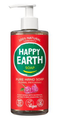 Happy Earth 100% Natural Hand Soap Floral Patchouli