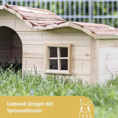 KERBL Nature House 30x20x19cm - Voor knaagdieren