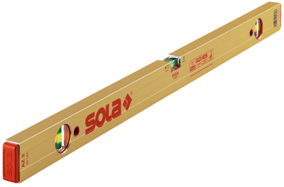 Sola Alu blokwaterpas AZ3/200, 200cm 3 libellen 0,50mm/m goud - 01169701 01169701 Sola Alu blokwaterpas AZ3/200, 200cm 3 libellen 0,50mm/m goud - 01169701 01169701