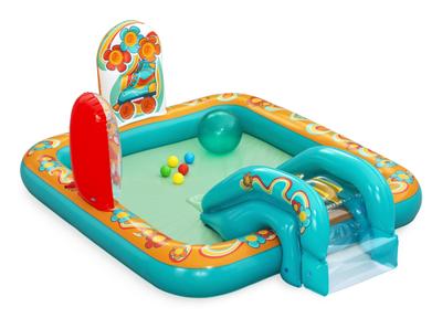 Bestway Opblaasbare Zwembad Hippie Speelpark 193x152x74 cm +2 Jaar Tuin 53164