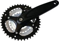 STRONGLIGHT crankstel "argos" crankset strongli.argos 24/34/42t 170mm alu - thumbnail