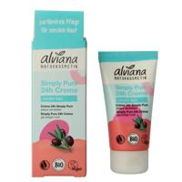 Alviana Simply pure 24h cream 50 Milliliter - thumbnail