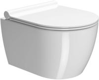 Ben Segno hangtoilet ultra compact Xtra glaze+ Free flush glans wit - thumbnail