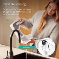 Duux Bora Smart Dehumidifier 20 liter Luchtontvochtiger Wit - thumbnail