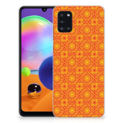 Samsung Galaxy A31 | TPU bumper | Batik Oranje Samsung Galaxy A31 | TPU bumper | Batik Oranje