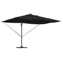 VidaXL Parasol zwart 352 x 251 x 265 cm polyester en aluminium - thumbnail