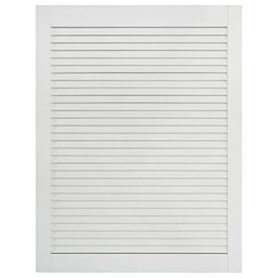 Louvredeuren 4 st 69x49,4 cm massief grenenhout wit Louvredeuren 4 st 69x49,4 cm massief grenenhout wit