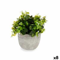 Decoratieve plant Blommor Plastic 20 x 20,5 x 20 cm (8 Stuks) - thumbnail