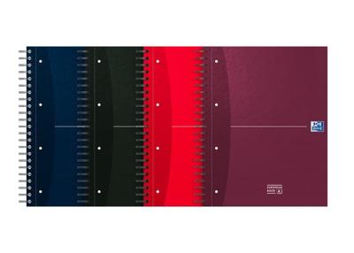 Collegeblok oxford europeanbook a4+ 120 vel ass | 5 stuks