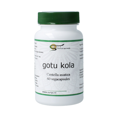 Surya Gutu kola centella asiatic 60 Capsules Surya Gutu kola centella asiatic 60 Capsules