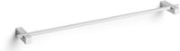 Zack Carvo Handdoekhouder - 66cm - enkel - geborsteld RVS 40482 - thumbnail