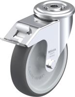 Blickle LER-PATH 125G-FI Zwenkwiel met rem Wieldiameter: 125 mm Draagvermogen (max.): 150 kg 1 stuk(s) - thumbnail